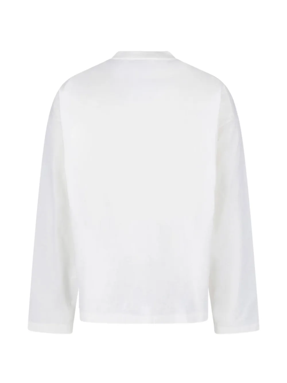 Jil Sander T-shirt met logoprint Wit