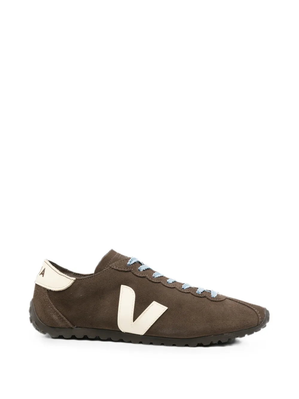 VEJA Cateyes logo-patch suede sneakers Bruin