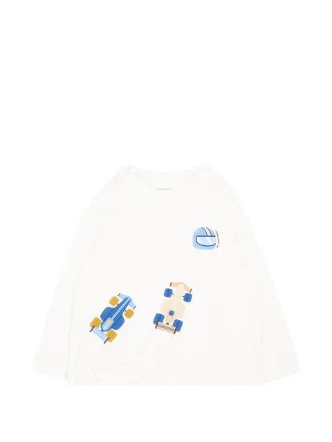 Mayoral graphic-print long-sleeved T-shirt