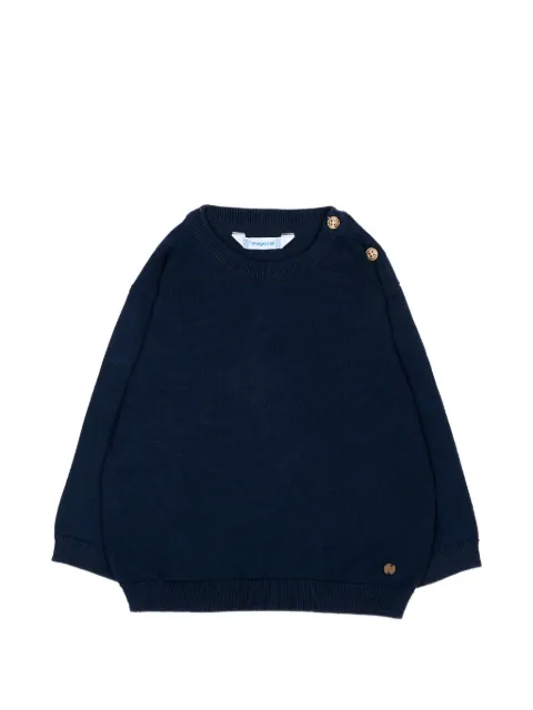 Mayoral button-shoulder sweater
