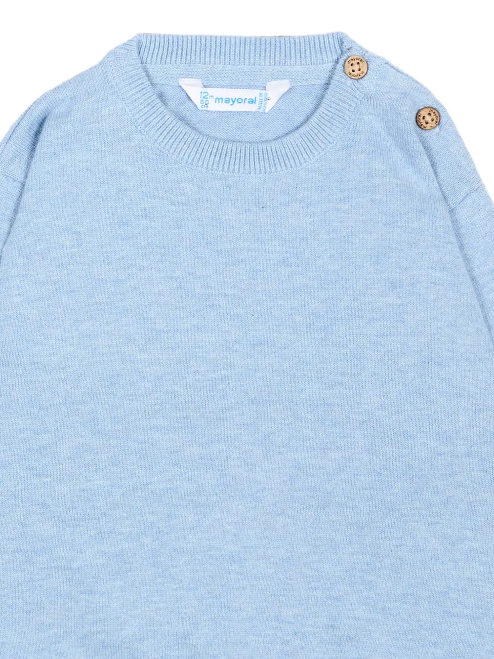 Mayoral Gebreide trui met knoopsluiting Blauw