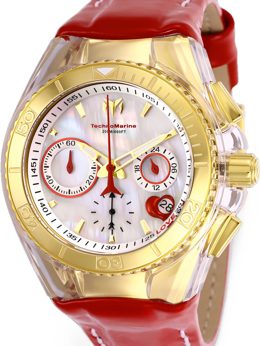 TechnoMarine Cruise Valentine 40mm watch - Weiß