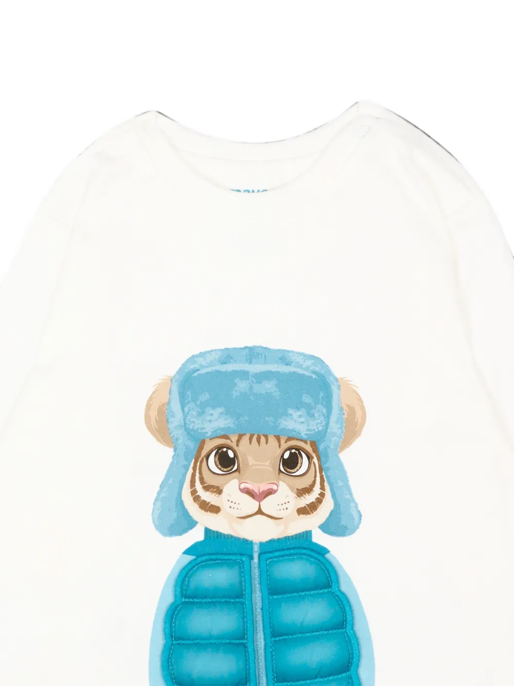 Mayoral T-shirt met grafische print Wit