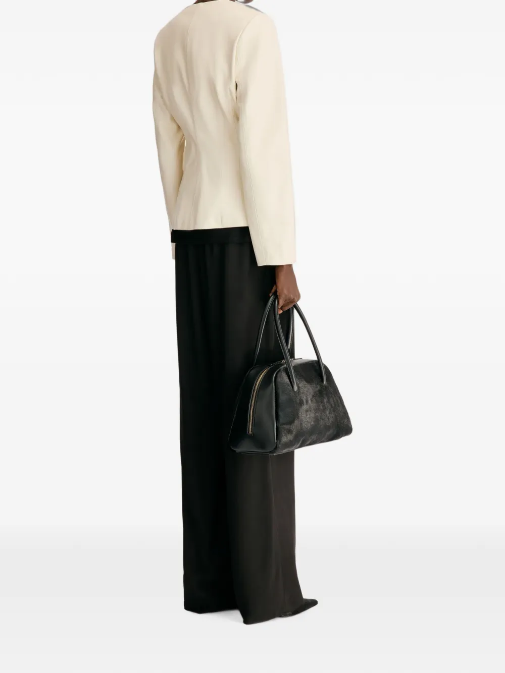 LouLou de Saison Adea leren jack Beige