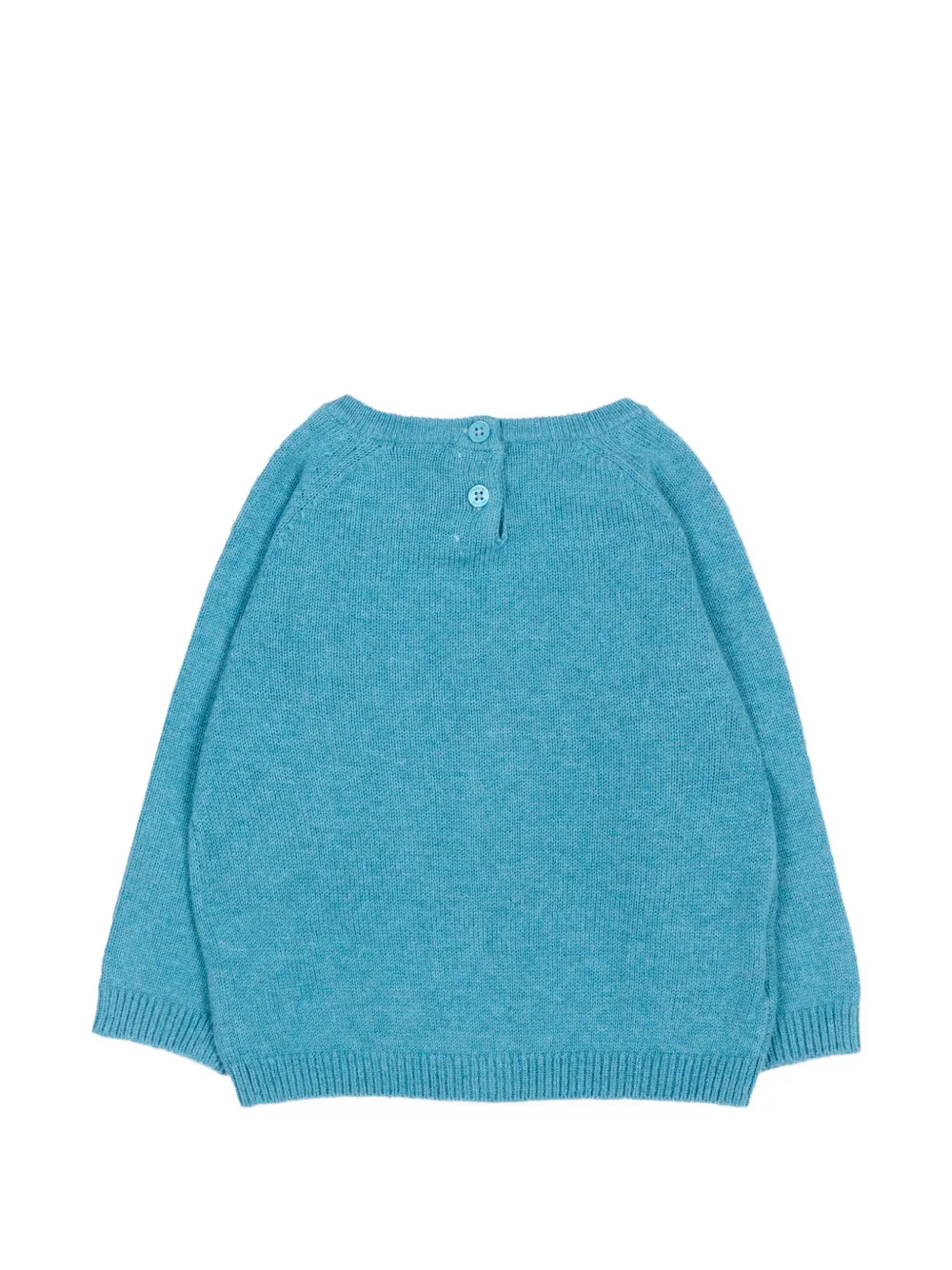 Mayoral Trui met raglan mouwen en knoopsluiting Blauw