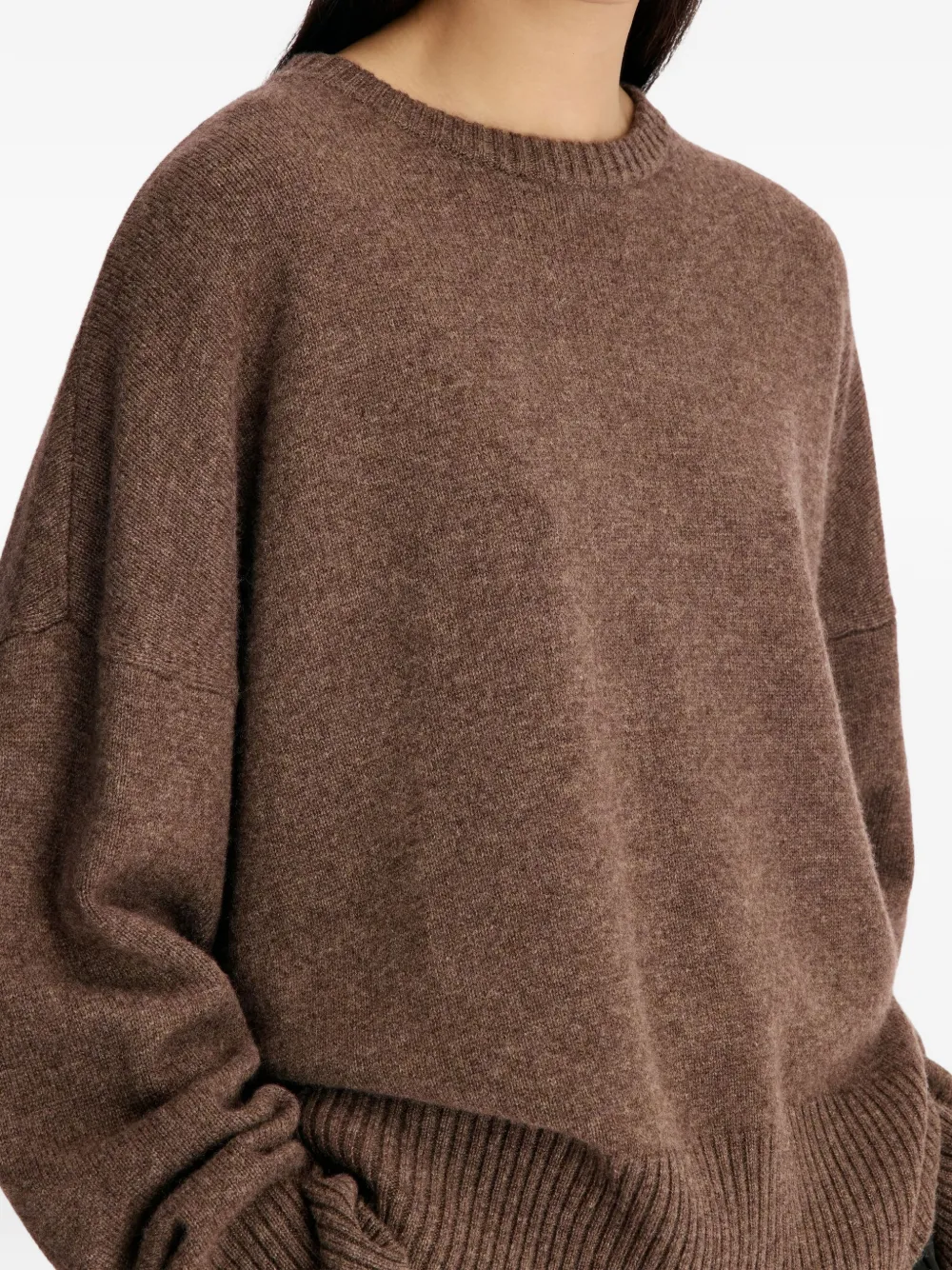 LouLou de Saison Anton Kaschmirpullover - Braun