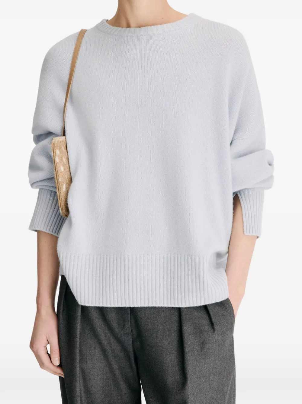 LouLou de Saison Maglione Anton in cashmere - Blu