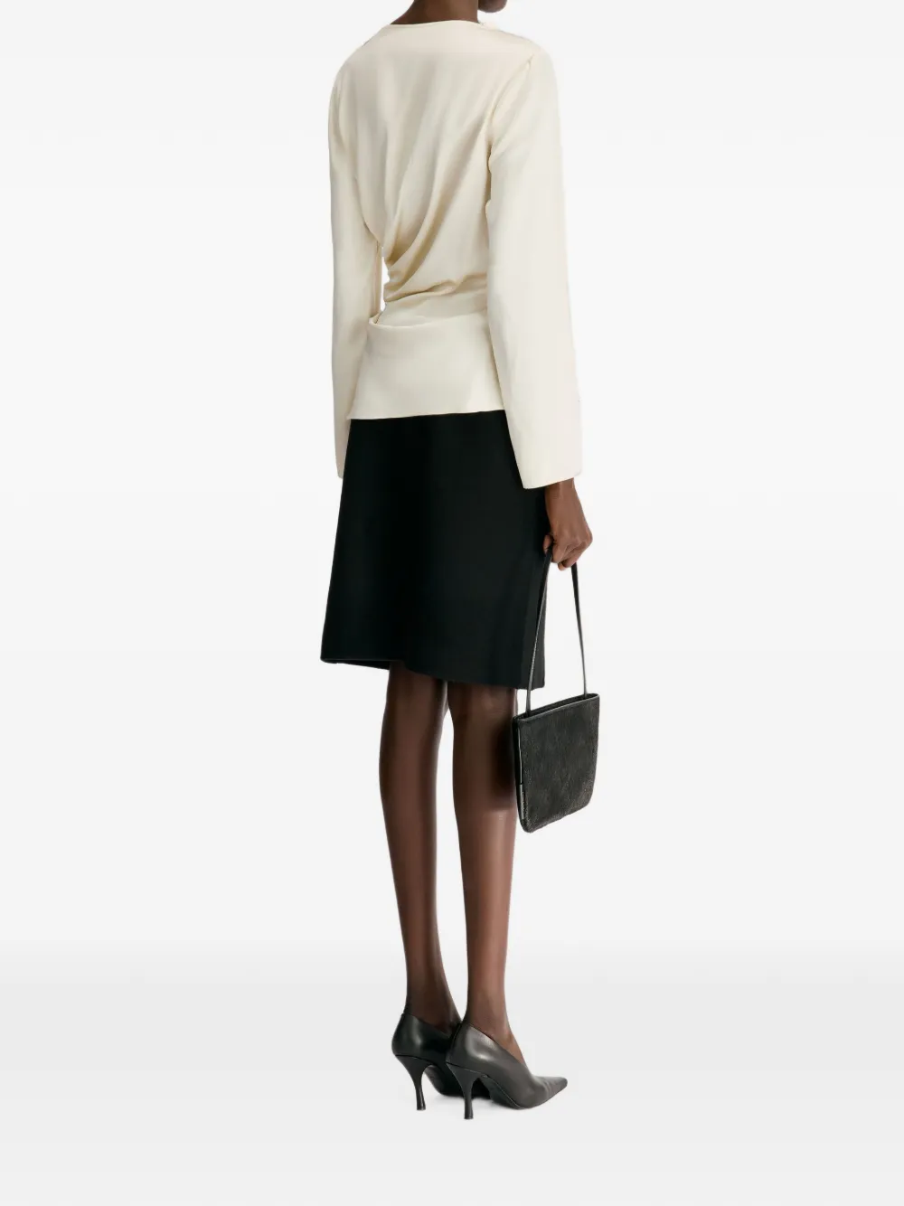 LouLou de Saison Anya blouse Wit