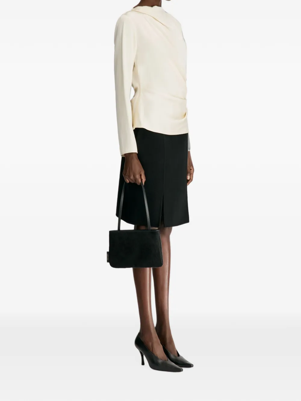 LouLou de Saison Anya blouse Wit
