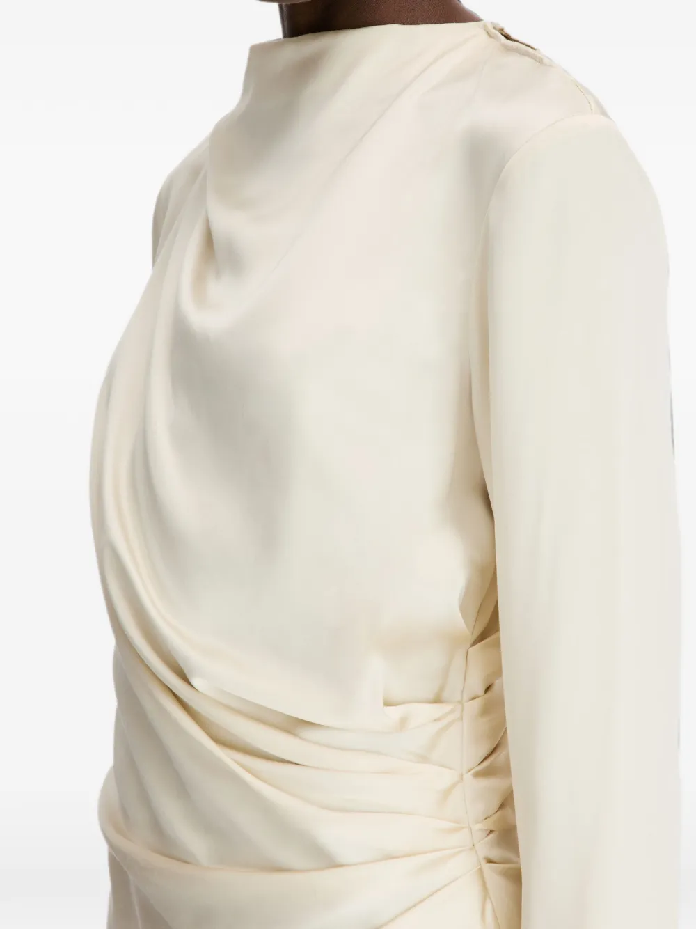 LouLou de Saison Anya blouse Wit