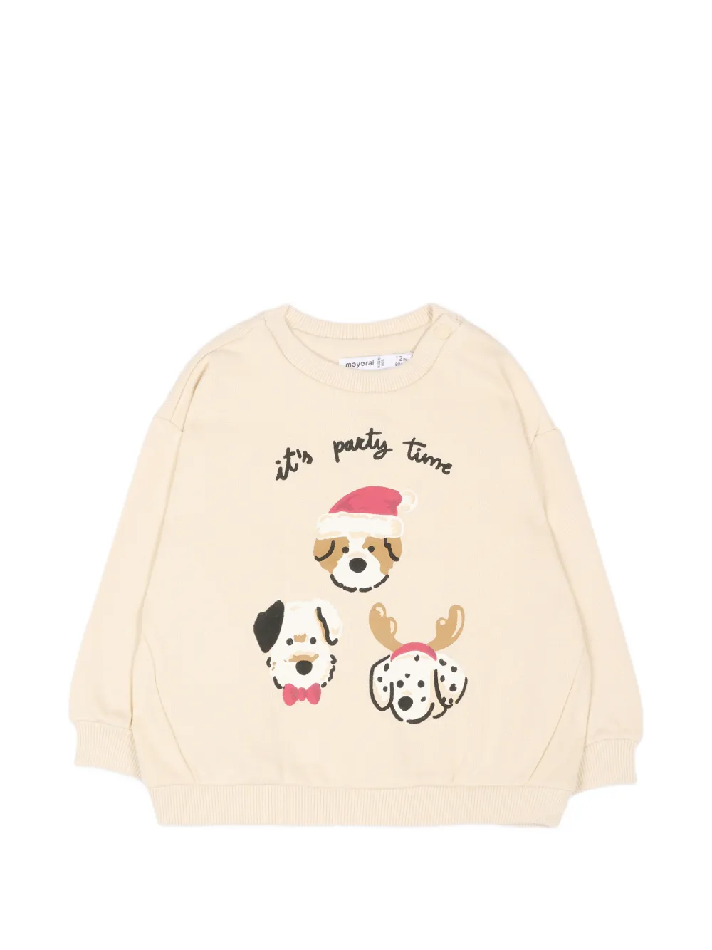 Mayoral graphic-print sweatshirt - Toni neutri