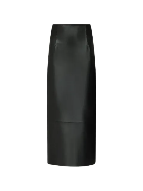 LouLou de Saison Inga leather maxi skirt