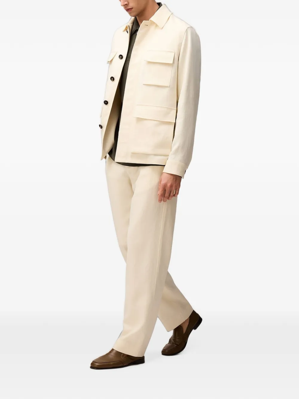 RETORI Straight broek Beige