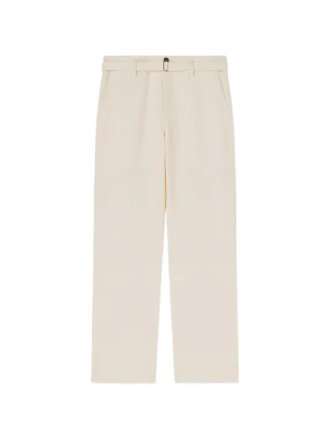 RETORI belted straight-leg trousers