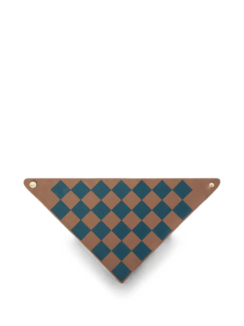 RETORI Leren bandana sjaal Bruin