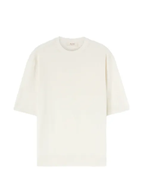 RETORI links-stitch silk T-shirt