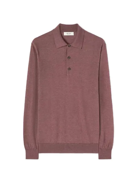 RETORI long-sleeve polo shirt