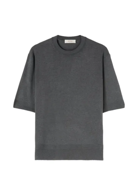 RETORI silk-knit T-shirt