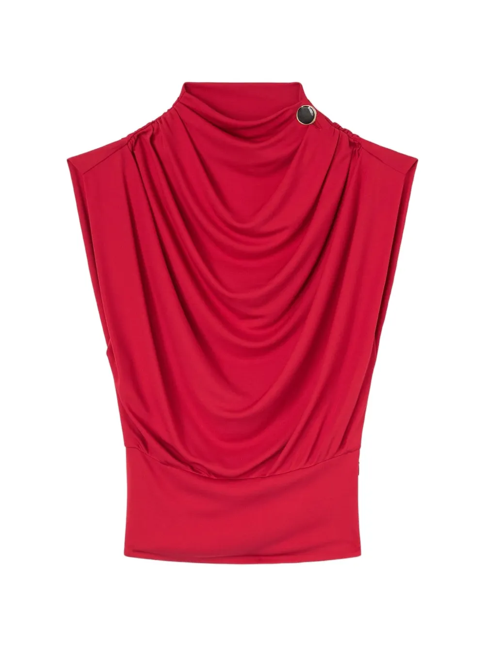 RETORI draped blouse - Rosso