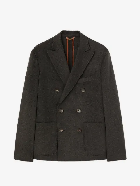 RETORI double-breasted patch-pocket blazer