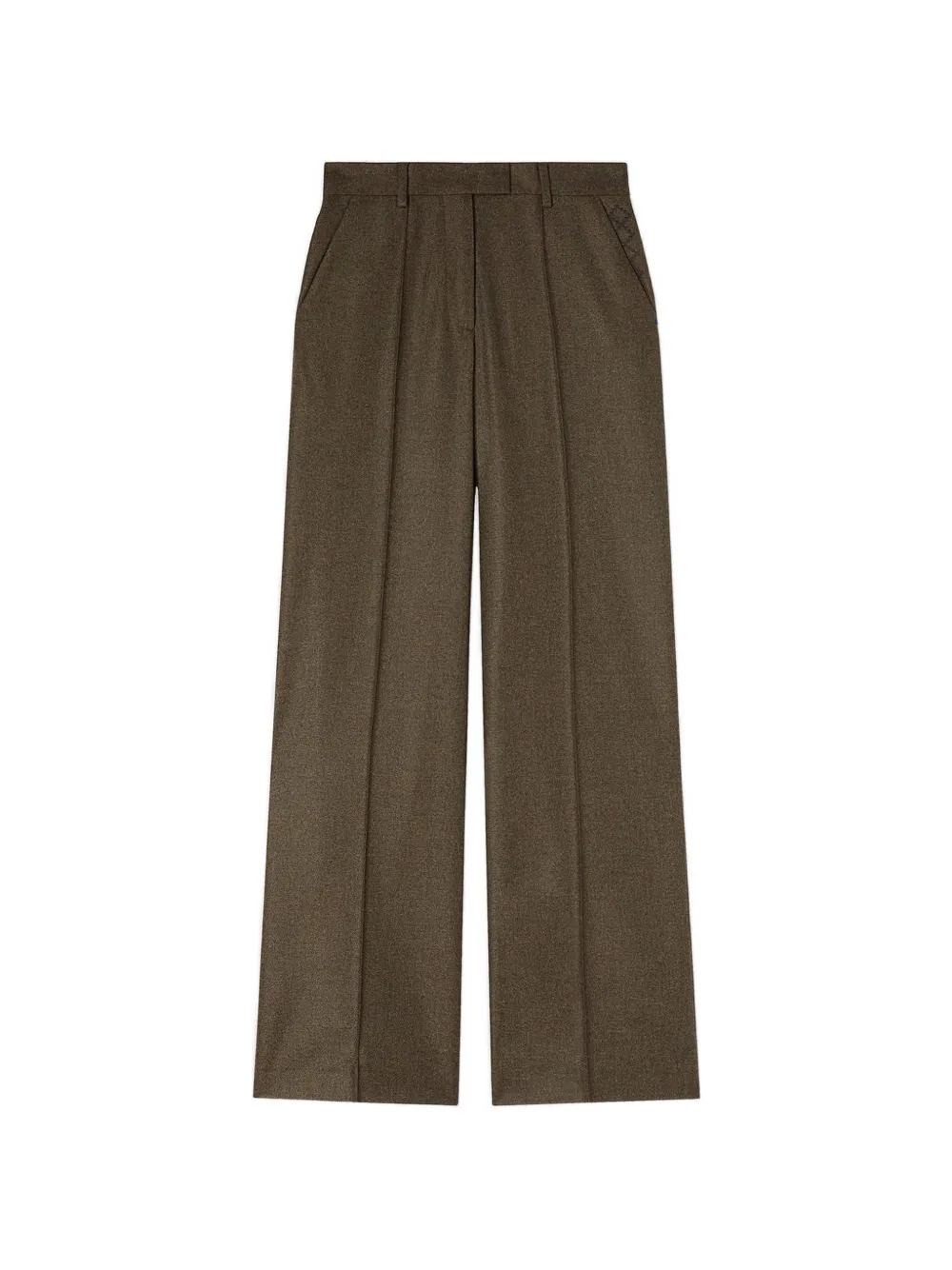 RETORI embroidered pleated trousers