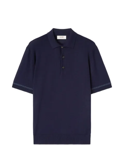 RETORI damier-patterned polo shirt