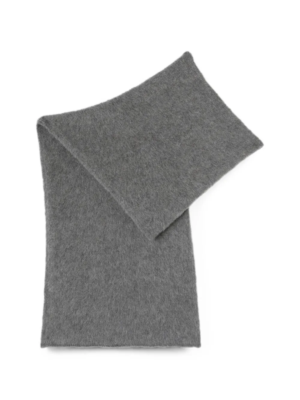 RETORI brushed oversized scarf - Grigio