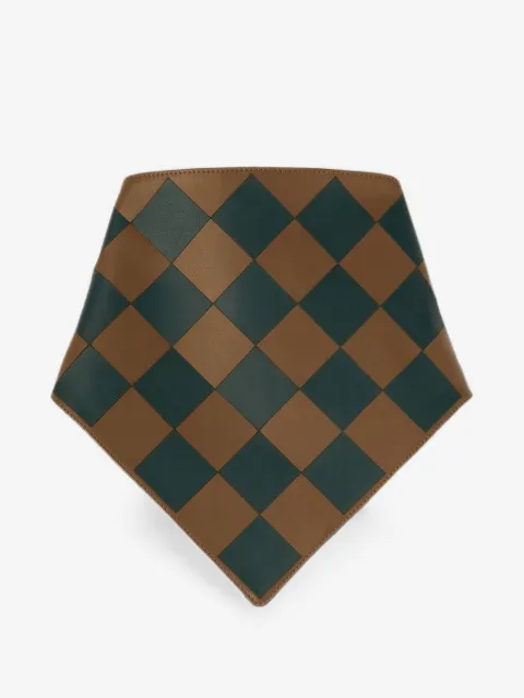 RETORI Bandana mit Damier-Muster