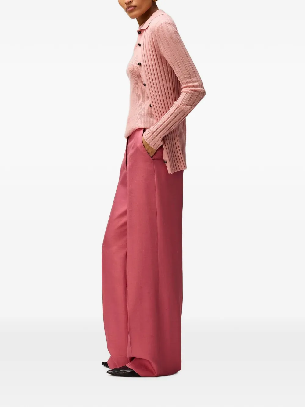 RETORI Plooibroek Roze