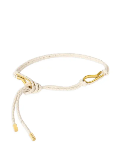 RETORI knot-motif braided belt