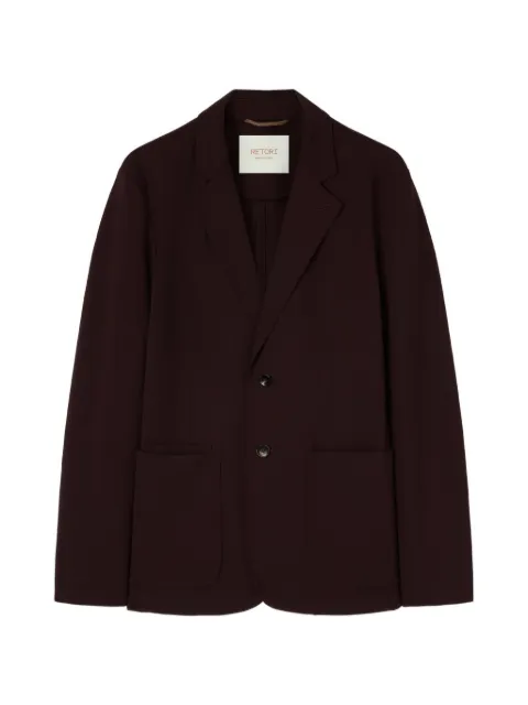 RETORI single-breasted wool blazer