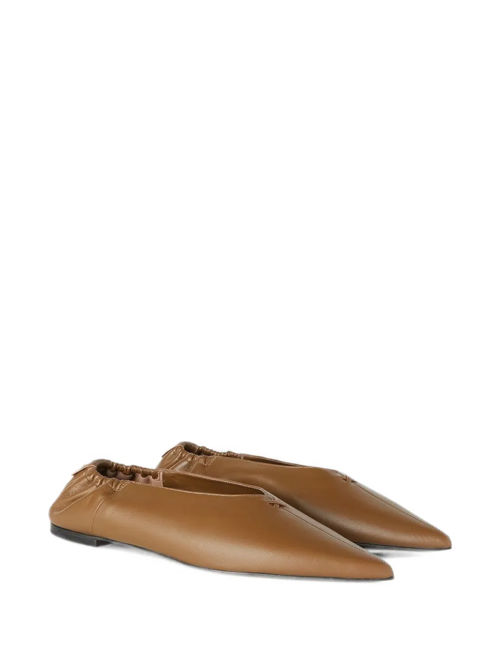RETORI Leren pumps Bruin