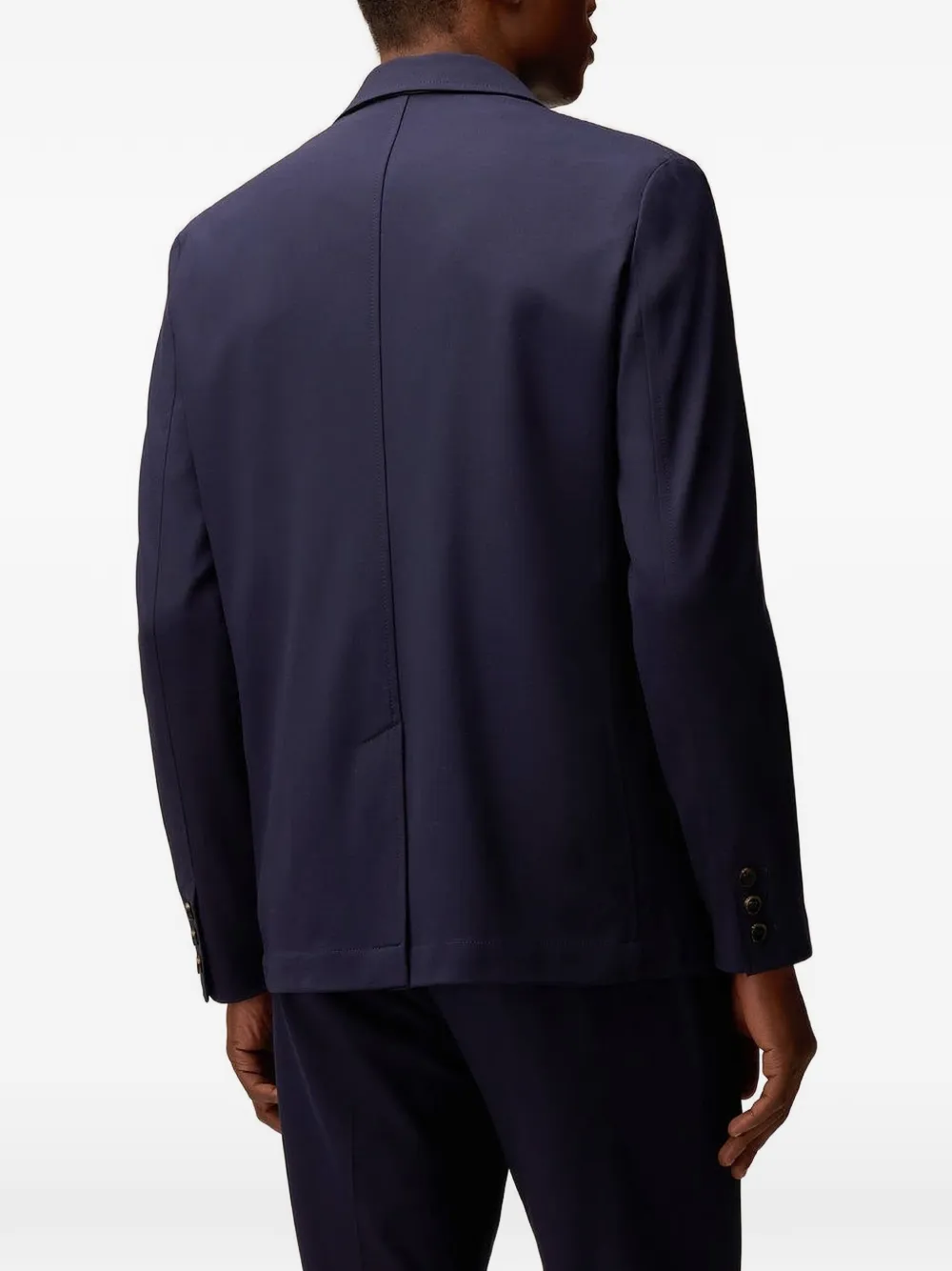RETORI Blazer van scheerwol Blauw