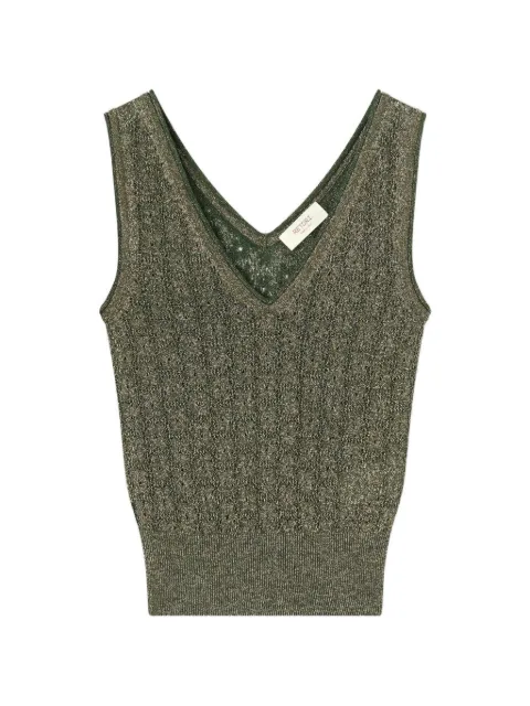 RETORI jacquard-knit top