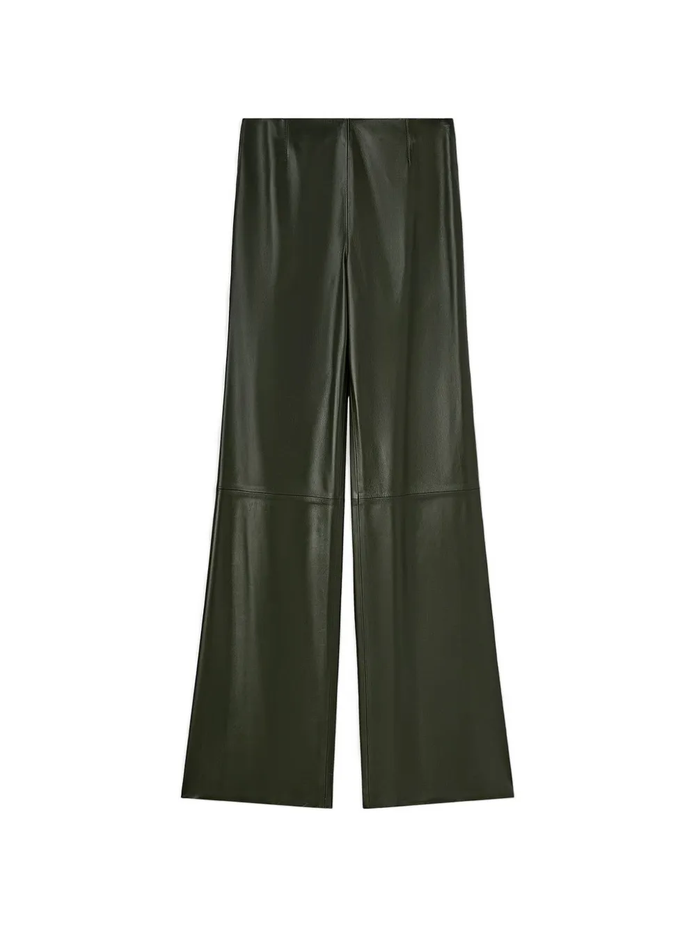 RETORI straight-leg flared-cuffs trousers - Verde