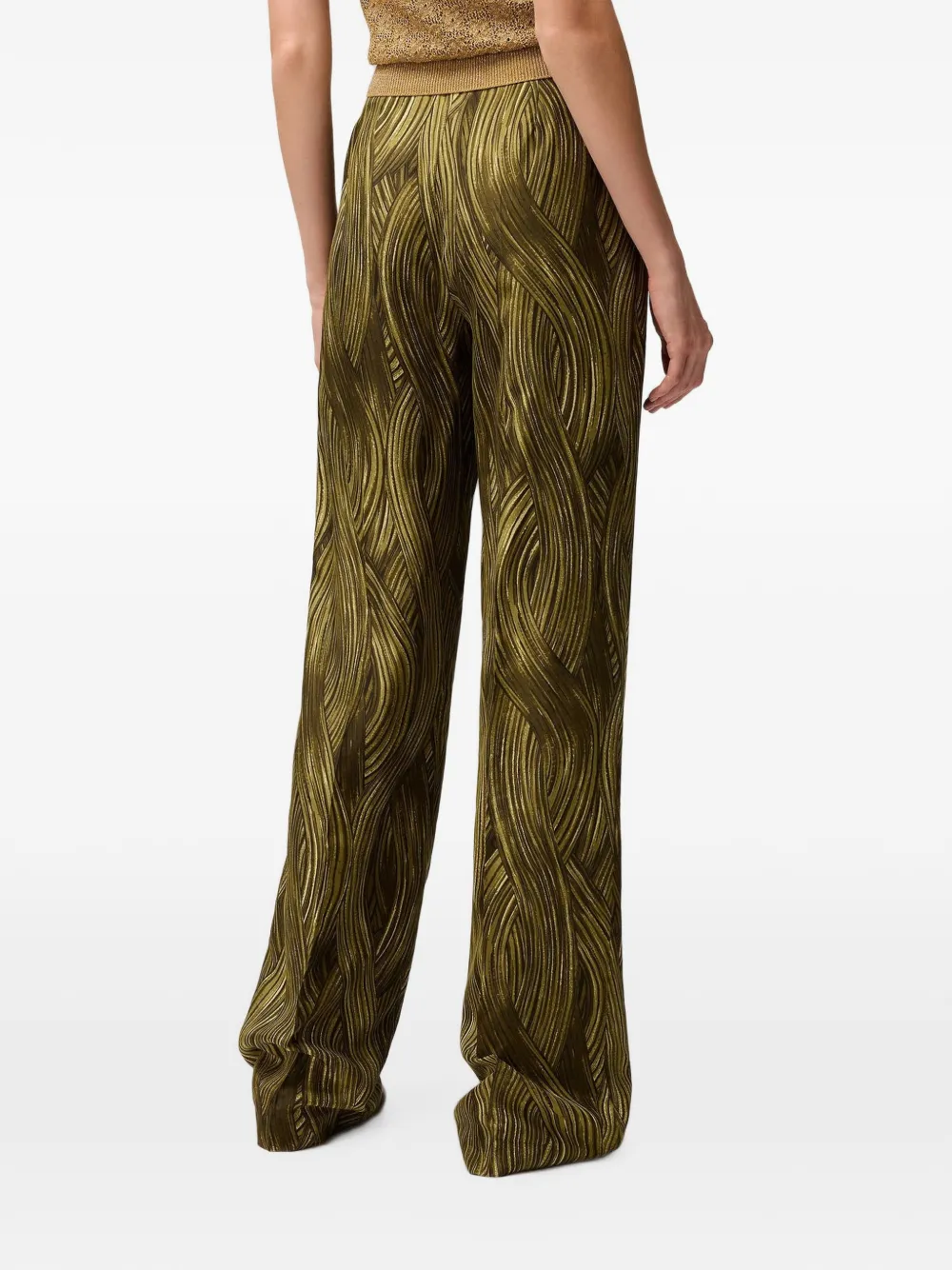 RETORI Straight broek Groen