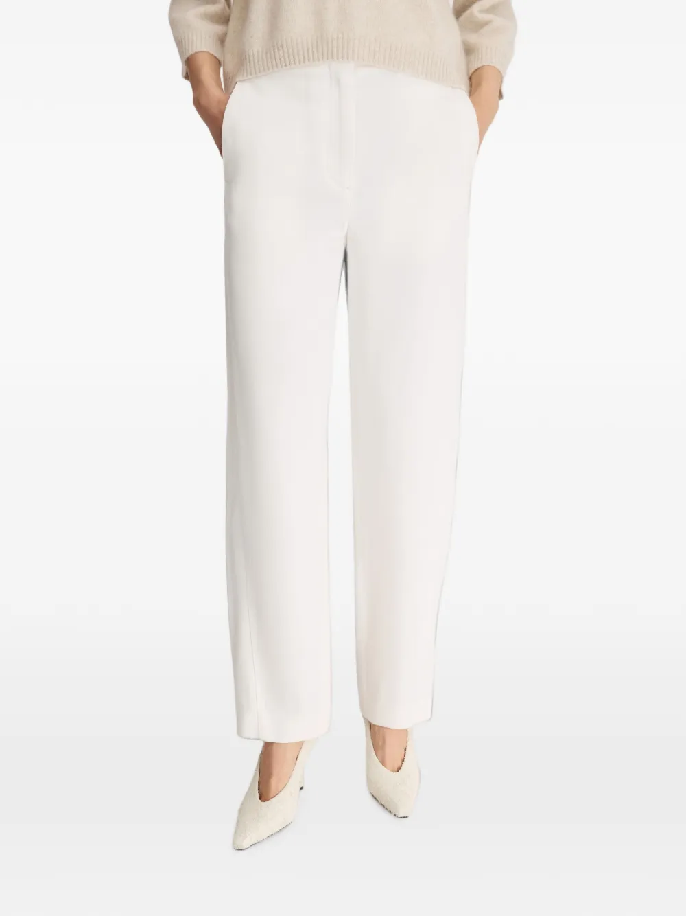 LouLou de Saison Kian straight broek Wit