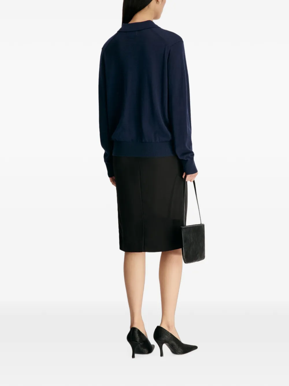 LouLou de Saison Miles kasjmier polotop Blauw