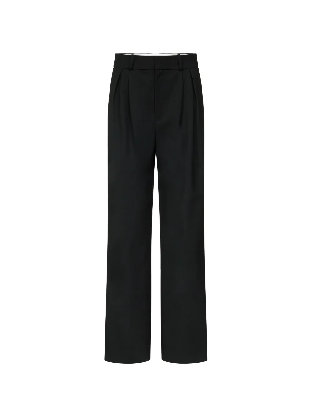 LouLou de Saison Nat pleated grain de poudre trousers