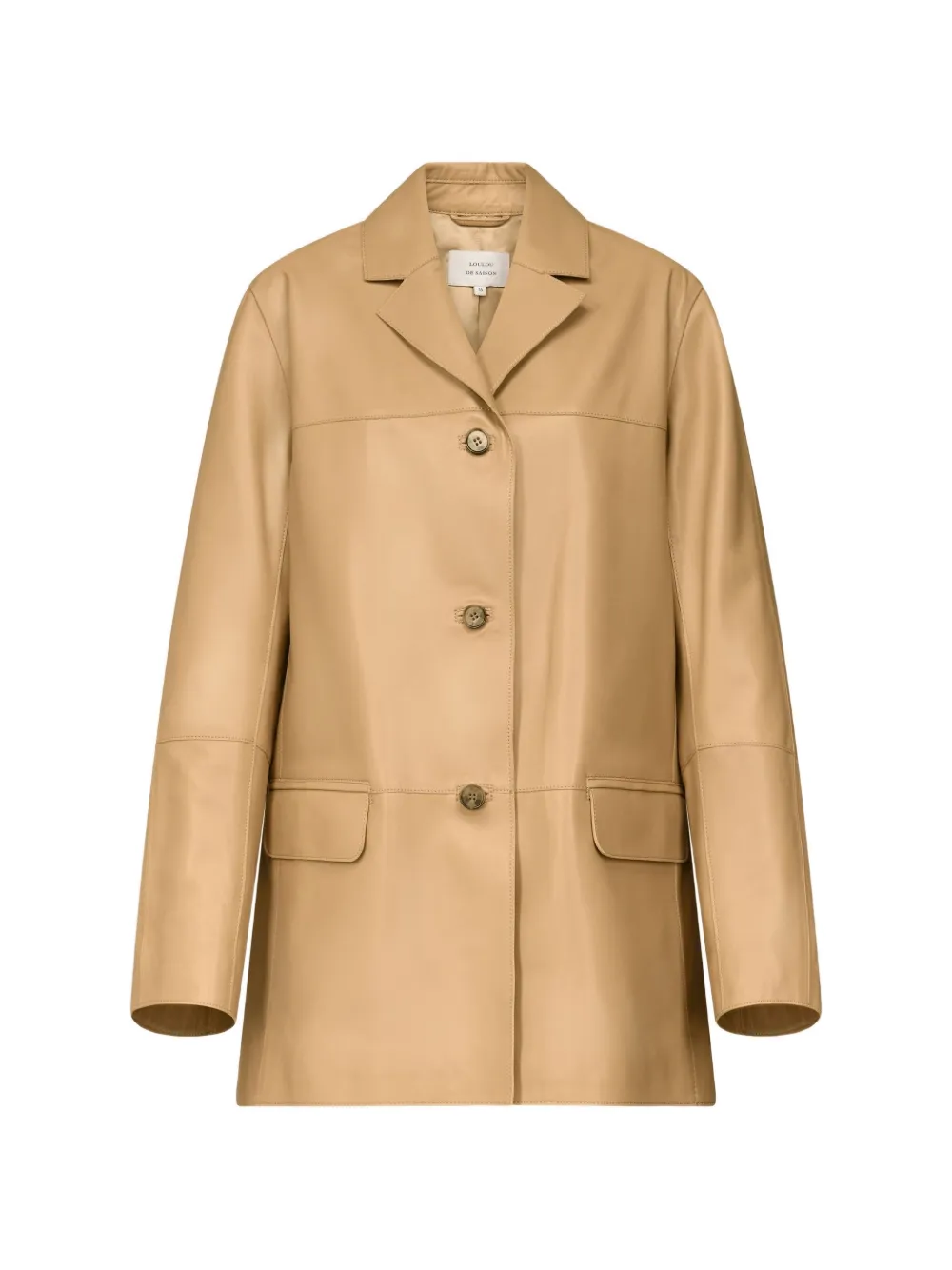 LouLou de Saison Nari Lederjacke - Nude