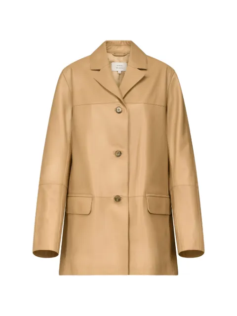 LouLou de Saison chamarra Nari de piel