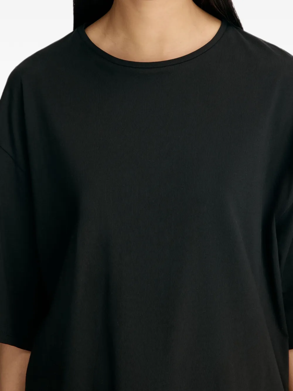 LouLou de Saison Osis LDS oversized boxy T-shirt Zwart