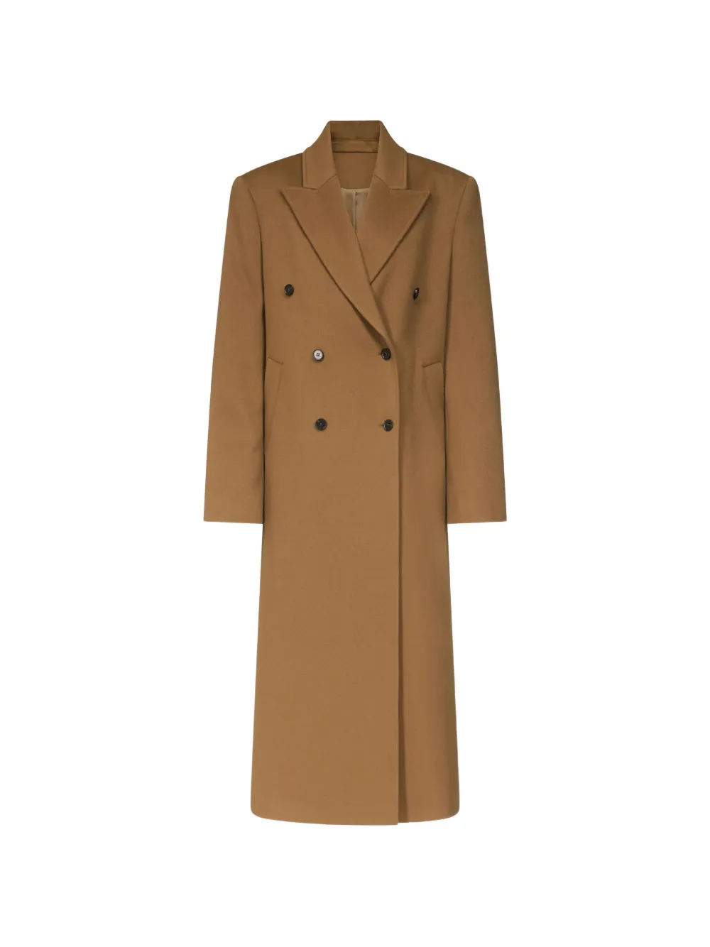 LouLou de Saison double-breasted peak-lapel coat