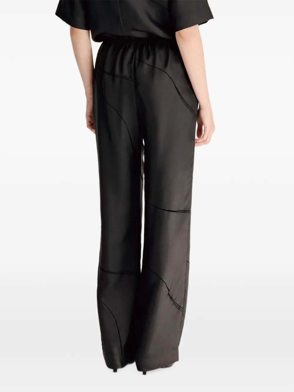LouLou de Saison Viki elastische broek Zwart