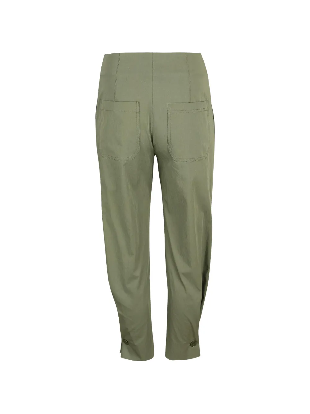 Veronica Beard Stapleton broek met knopen Groen