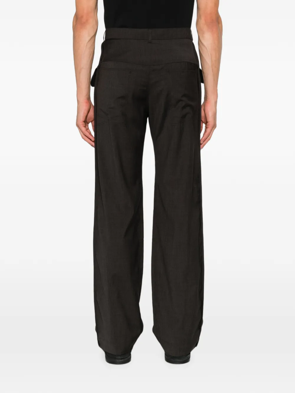 Kiko Kostadinov Komlo zip-pocket Trousers | Grey | FARFETCH