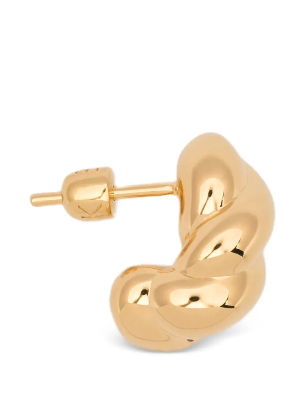 Maria Black Robe twisted earring - Oro