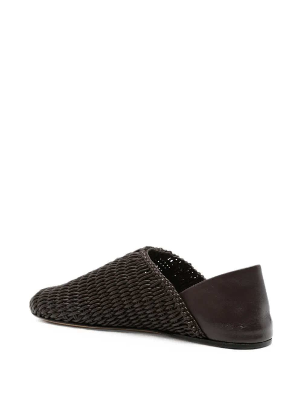 JW Anderson woven-leather mules Bruin