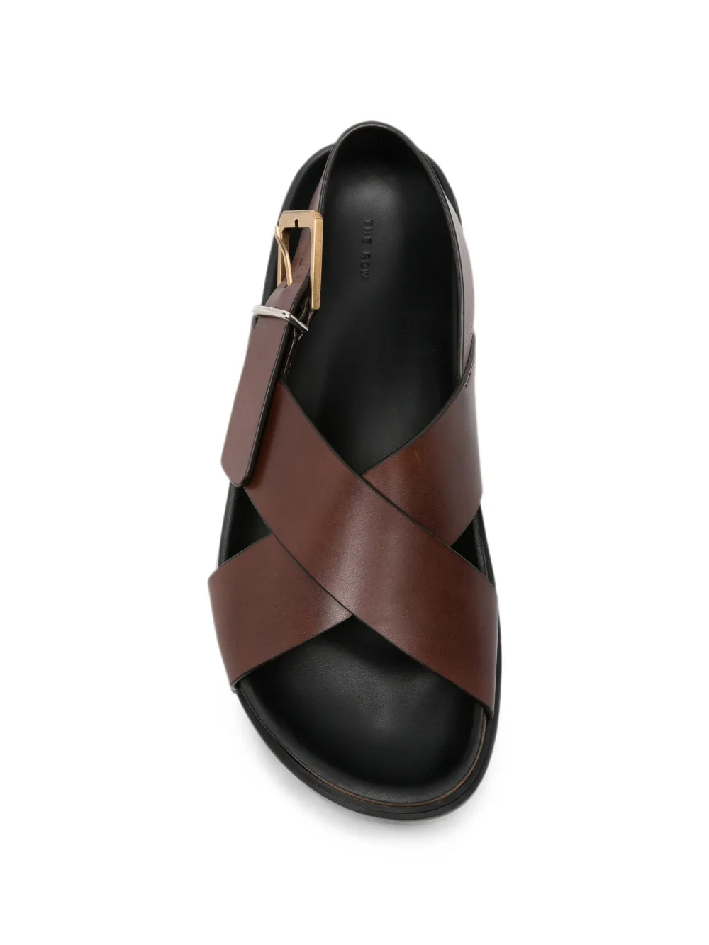 The Row crossover-strap buckle-fastening sandals Bruin