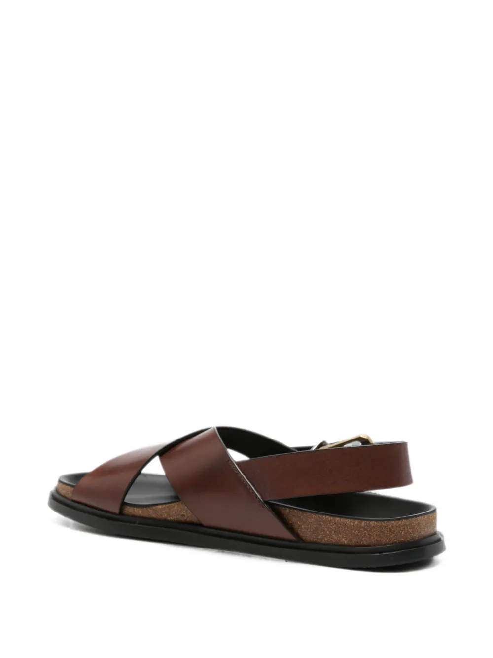 The Row crossover-strap buckle-fastening sandals Bruin